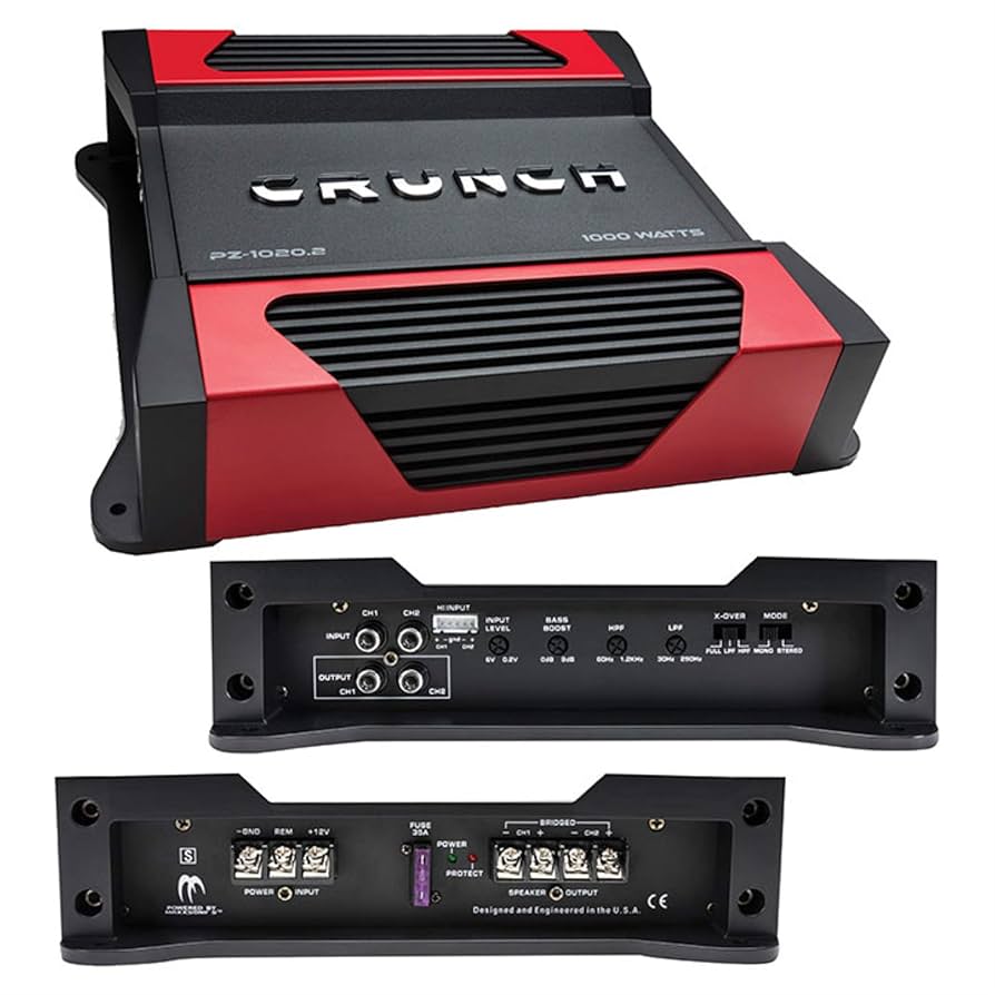 Amazon.com: POWERZONE 2-Channel Class AB Amp (1,100 Watts